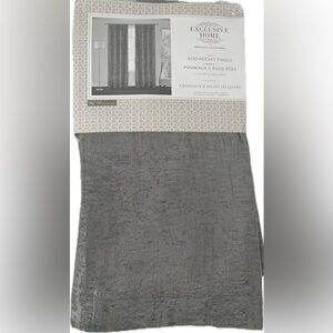 Crosshatch Velvet Jacquard Curtains
